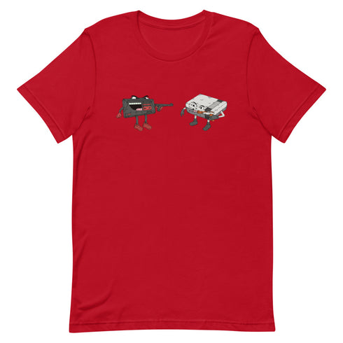 Retro Console Wars - Master System vs NES Premium T-Shirt